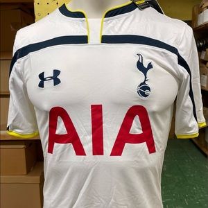 2014-2015 Tottenham Hotspur Home White Jersey